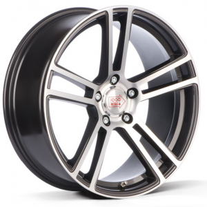 Mille Miglia 1002 Dark Anthracite/Polished 8x18