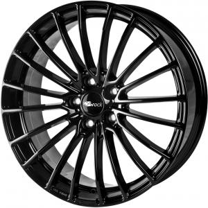 Brock B24 Shiny Black 8x17