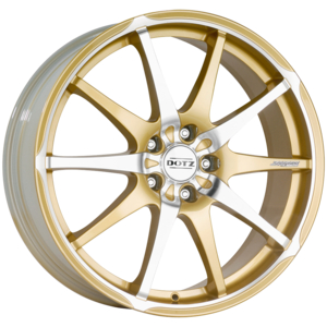 Dotz Shuriken Gold 7x17